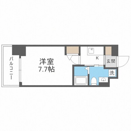 汐見橋駅 徒歩2分 7階の物件間取画像